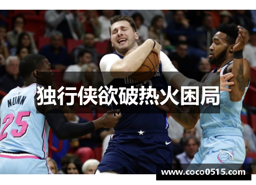 独行侠欲破热火困局